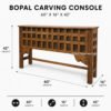 Bopal Carving Consol