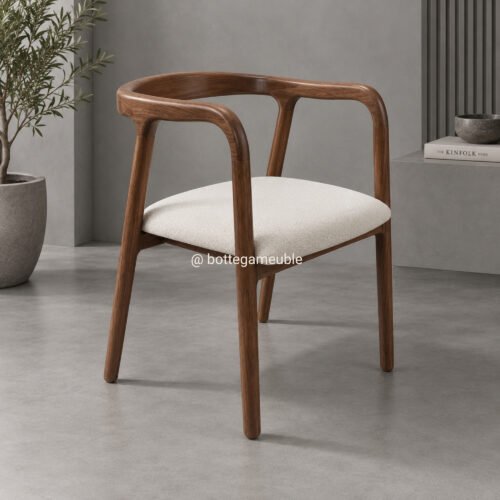 Walnut Wood Chair Premium